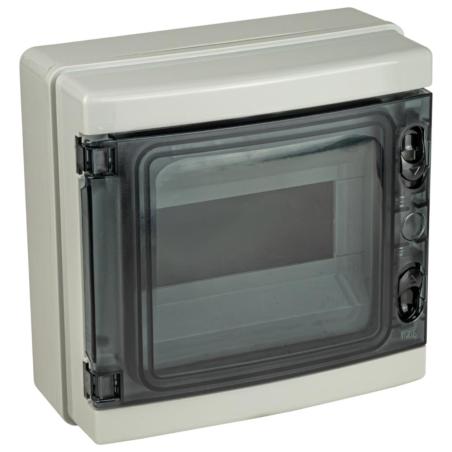 Rozdzielnica natynkowa 1x8 (N/PE) IP65 660V AC / 1000VDC Tracon