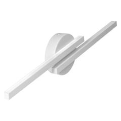 TEKANO LED 14W, lampa nad lustro, 1540lm, 4000K, IP44, dł. 55cm, aluminium, biała