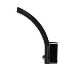 PIRYT LED 10W, oprawa ogrodowa z czujnikiem ruchu 140st, 850lm, IP54, 4000K, czarna