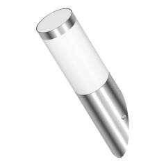 EDERA oprawa ogrodowa, E27, max. 15W, IP44, skos, stal nierdzewna