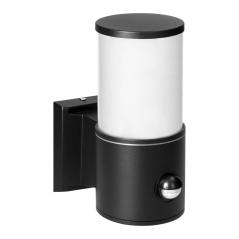 DALIA oprawa ogrodowa z czujnikiem PIR, E27, max. 15W, IP54, czarna