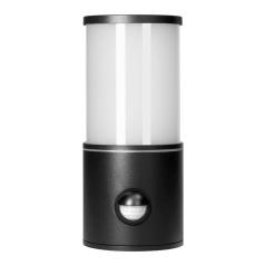 DALIA oprawa ogrodowa z czujnikiem PIR, E27, max. 15W, IP54, czarna