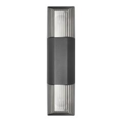 PEONIA oprawa ogrodowa, 2xE27, max. 2x15W, IP54, czarna