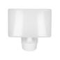 TOS LED 30W naświetlacz ogrodowy z PIR, 2200lm, IP65, 4000K, PC, biała