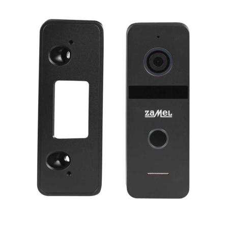 Panel zewnętrzny jednorodzinny czarny HD VO-811BHD