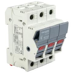 Modułowa podstawa bezpieczników cylindrycznych 32A 3P 10x38 CFBL3P32