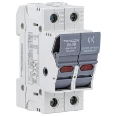 Modułowa podstawa bezpieczników cylindrycznych 50A 2P 14x51 CFBL2P50