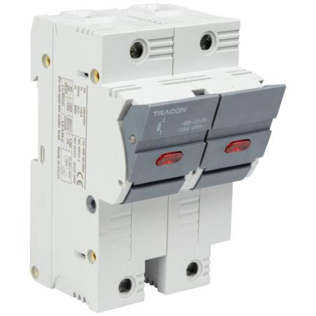 Modułowa podstawa bezpieczników cylindrycznych 100A 2P 22x58 CFBL2P100