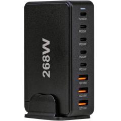 Stacja dokująca USB 268W czarna Tracon
