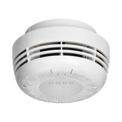 Bateryjny czujnik dymu, bateria 9V, żywotność 10 lat