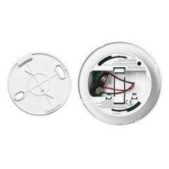 Bateryjny czujnik dymu, bateria 9V, żywotność 10 lat