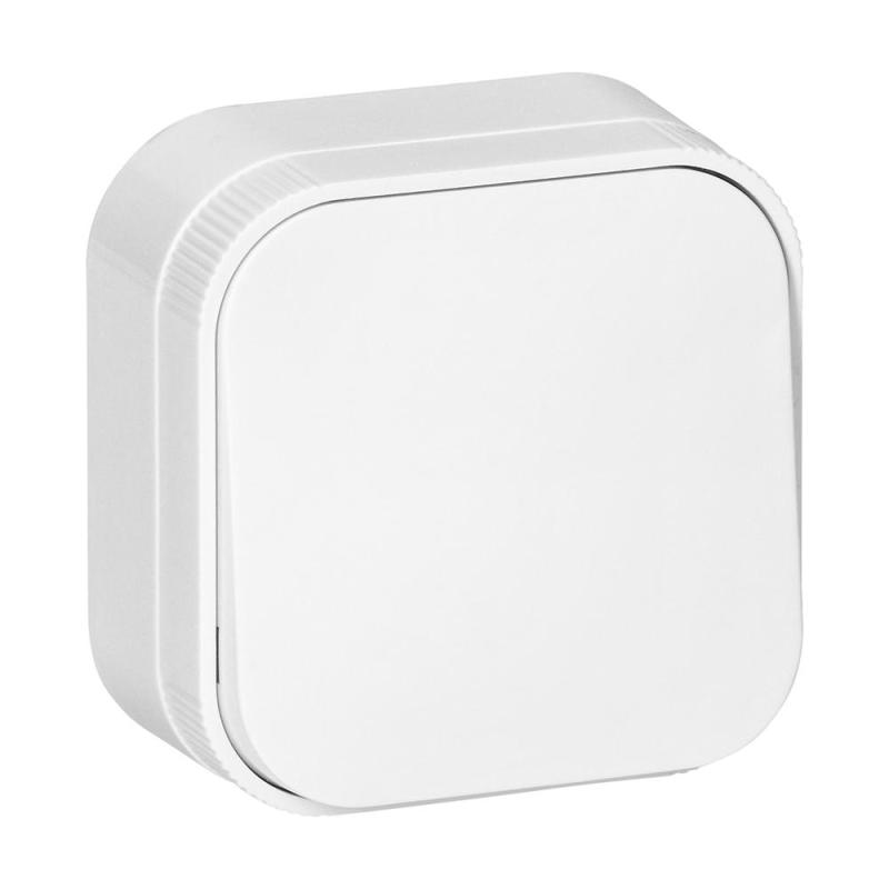 Łącznik schodowy natynkowy ToDo IP20 10A 230V biały