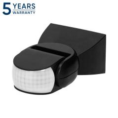 Czujnik ruchu 180st., regulacja pionowa i pozioma, IP65, 1200W, czarny OR-CR-236/B