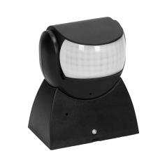 Czujnik ruchu 180st., regulacja pionowa i pozioma, IP65, 1200W, czarny OR-CR-236/B