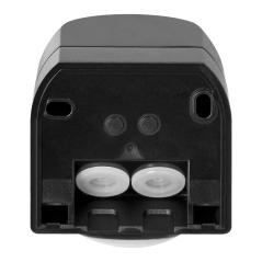 Czujnik ruchu 180° IP44, 800W, max 15m, mini, czarny OR-CR-286/B