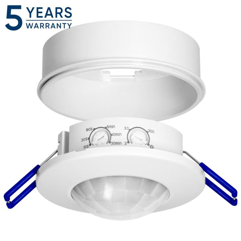 Czujnik ruchu 360°, IP20, 1200W, zasięg max. 8m, biały OR-CR-273/W