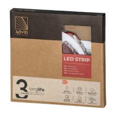 Taśma LED 12V Samsung chipset 2835 120L/m 12W/m IP20 3000K 5m