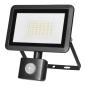 FARO S LED 30W naświetlacz z PIR, 2400lm, IP44, 4000K, aluminium + szkło