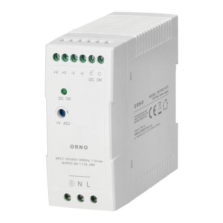 Zasilacz przemysłowy, na szynę DIN, 24V DC, 2,5A, 60W