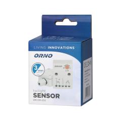 Czujnik zmierzchowy z hermetyczną zewnętrzną sondą w puszce, IP65, 2300W OR-CR-232