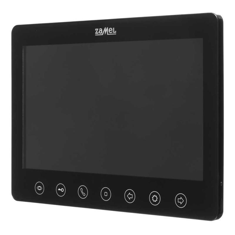 Wideomonitor HD WiFi z dotykowymi przyciskami 10 cali czarny VP-810BHDMWIFI Wideomonitor HD WiFi z dotykowymi przyciskami 10 cali czarny VP-810BHDMWIFI