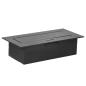 Gniazdo meblowe wpuszczane w blat 3x2P+Z (Schuko), czarne