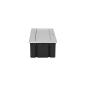 NOEN Gniazdo meblowe puste, 3 x 45x45mm lub 6 x 22,5x45mm, przewód 1,5m, srebrne NOEN Gniazdo meblowe puste, 3 x 45x45mm lub 6 x 22,5x45mm, przewód 1,5m, srebrne