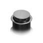 Gniazdo meblowe Ø6cm wysuwane z blatu z ładowarką USB i przewodem 1,5m, 3x2P+Z, 2xUSB (typ A i typ C, 2,4A), INOX Gniazdo meblowe Ø6cm wysuwane z blatu z ładowarką USB i przewodem 1,5m, 3x2P+Z, 2xUSB (typ A i typ C, 2,4A), INOX