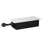 Gniazdo meblowe wpuszczane w blat z klapką, 2x Schuko, 2x USB (A+C 3,6A), kabel 1,5 m, białe Gniazdo meblowe wpuszczane w blat z klapką, 2x Schuko, 2x USB (A+C 3,6A), kabel 1,5 m, białe