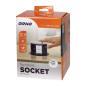 Wysuwane gniazdo meblowe Ø10 cm do blatu: 3x230V, USB-A+C QC 3.0, ładowarka Qi 10W, kabel 1,5 m Wysuwane gniazdo meblowe Ø10 cm do blatu: 3x230V, USB-A+C QC 3.0, ładowarka Qi 10W, kabel 1,5 m