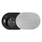 Gniazdo meblowe wpuszczane Ø60 mm z pokrywką, 1x French 2P+Z, 2x USB-A/USB-C PD 20W, 1,9 m, srebrne Gniazdo meblowe wpuszczane Ø60 mm z pokrywką, 1x French 2P+Z, 2x USB-A/USB-C PD 20W, 1,9 m, srebrne