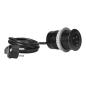 Gniazdo meblowe wpuszczane Ø63 mm EasyEject 230V + USB-C QC 3.0 z przejściówką C-A, czarne, przewód 1,5 m Gniazdo meblowe wpuszczane Ø63 mm EasyEject 230V + USB-C QC 3.0 z przejściówką C-A, czarne, przewód 1,5 m