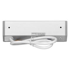 Gniazdo meblowe 2x2P+Z (Schuko), 2xUSB (typ A+C, 2,4A), szaro-srebrne