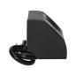 Gniazdo meblowe 2x2P+Z (Schuko), 2xUSB (typ A+C, 2,4A), czarne