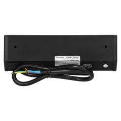 Gniazdo meblowe 2x2P+Z (Schuko), 2xUSB (typ A+C, 2,4A), czarne