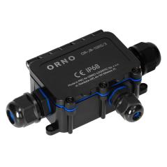 Puszka natynkowa HD IP68, 0,5-6,0mm2 ,2 dławnice M20, 1 dławnica M16