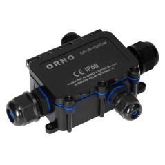 Puszka natynkowa HD IP68, 0,5-6,0mm2 ,2 dławnice M20, 2 dławnice M16, układ X