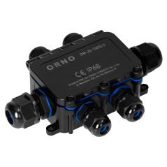 Puszka natynkowa HD IP68, 0,5-6,0mm2 ,2 dławnice M20, 4 dławnice M16