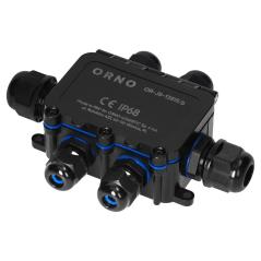 Puszka natynkowa HD IP68, 0,5-6,0mm2 ,2 dławnice M20, 4 dławnice M16