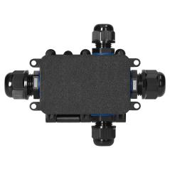 Puszka natynkowa HD IP68, 0,5-6,0mm2 ,2 dławnice M20, 2 dławnice M16, układ X