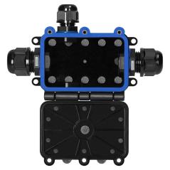 Puszka natynkowa HD IP68, 0,5-6,0mm2 ,2 dławnice M20, 2 dławnice M16, układ X