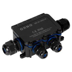 Puszka natynkowa HD IP68, 0,5-6,0mm2 ,2 dławnice M20, 2 dławnice M16, układ T