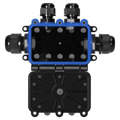 Puszka natynkowa HD IP68, 0,5-6,0mm2 ,2 dławnice M20, 4 dławnice M16