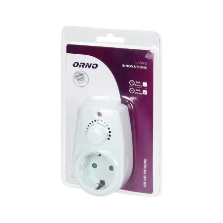 Ściemniacz z dodatkowym gniazdem sieciowym 2P+Z (Schuko), max.280W