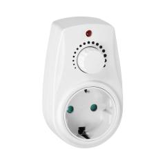 Ściemniacz z dodatkowym gniazdem sieciowym 2P+Z (Schuko), max.280W