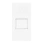 NOEN RJ11, gniazdo modułowe 22,5x45mm telefoniczne RJ11, białe