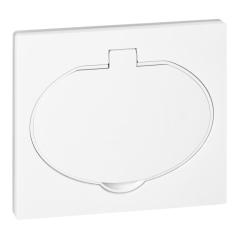 Hermetyczne gniazdo elektryczne, IP44, 1x2P+Z(Schuko), białe