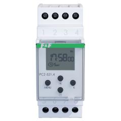 Zegar programowalny tygodniowy 1-kanałowy PCZ-521.4 NFC ANDROID i iOS