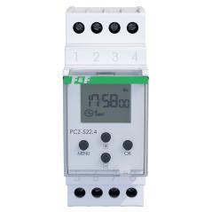 Zegar programowalny tygodniowy 2-kanałowy PCZ-522.4 NFC ANDROID i iOS