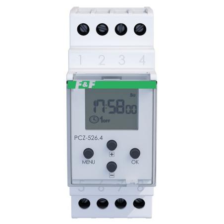 Zegar astronomiczny 2-kanałowy PCZ-526.4 NFC ANDROID i iOS